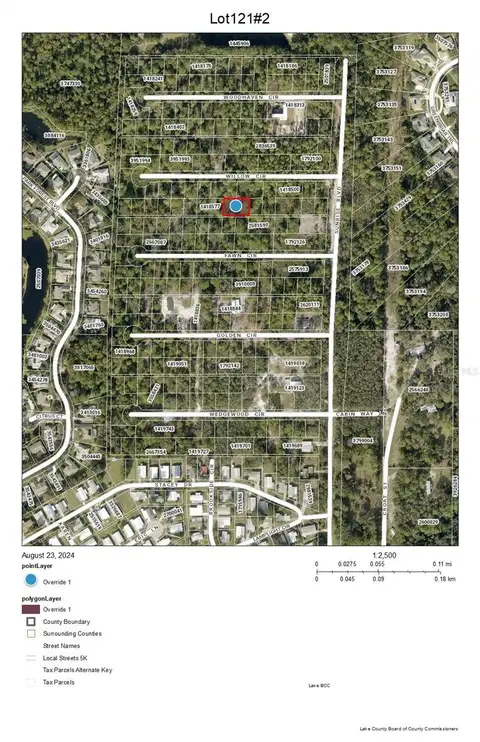 Lots 121 & 122 PARK FOREST BLVD — home for sale