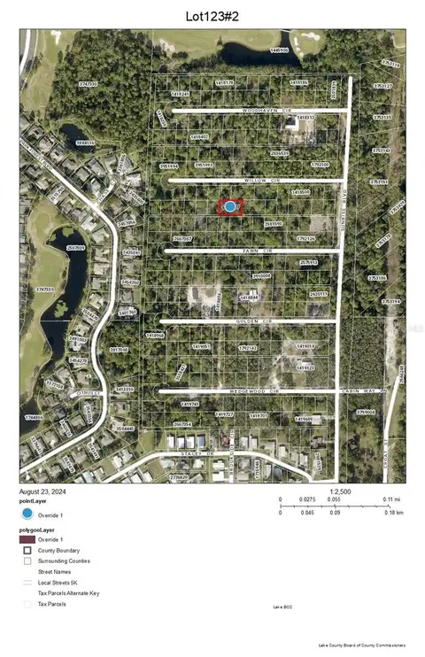 Lots 123 & 124 PARK FOREST BLVD — home for sale