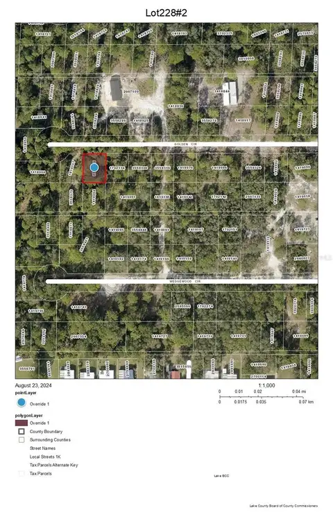 Lot 228 PARK FOREST BLVD — home for sale